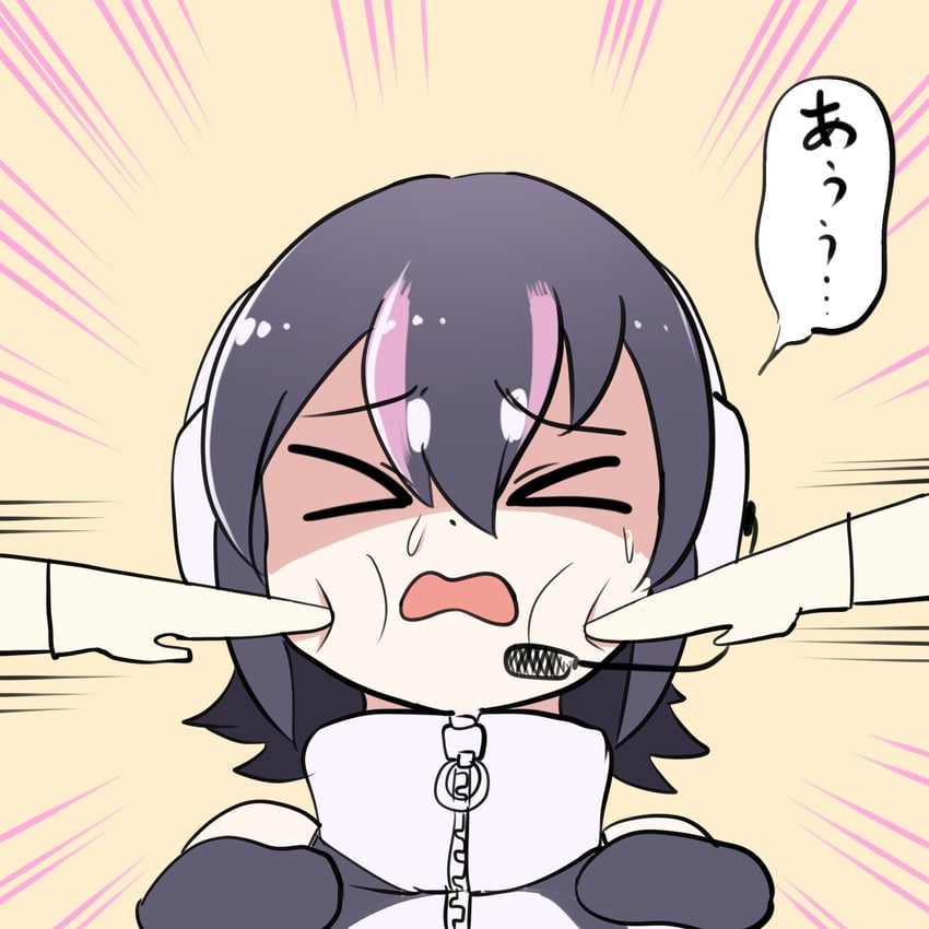 humboldt penguin (kemono friends and 1 more) drawn by mcgunngu