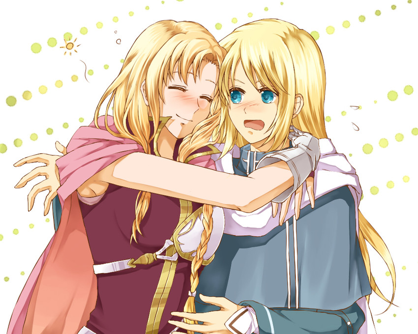 lucius and louise (fire emblem and 1 more) drawn by delsaber