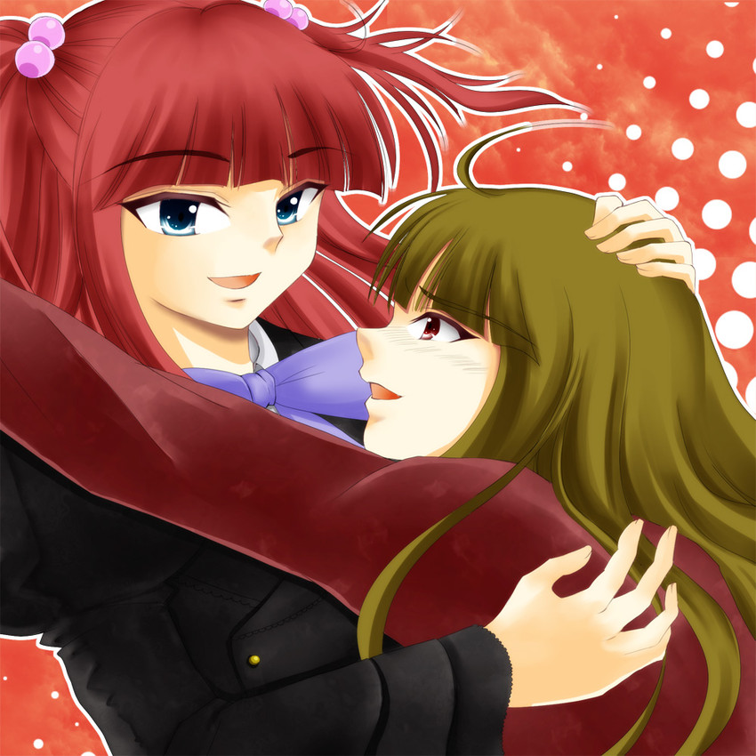 ushiromiya ange and mammon (umineko no naku koro ni) drawn by mikacchi