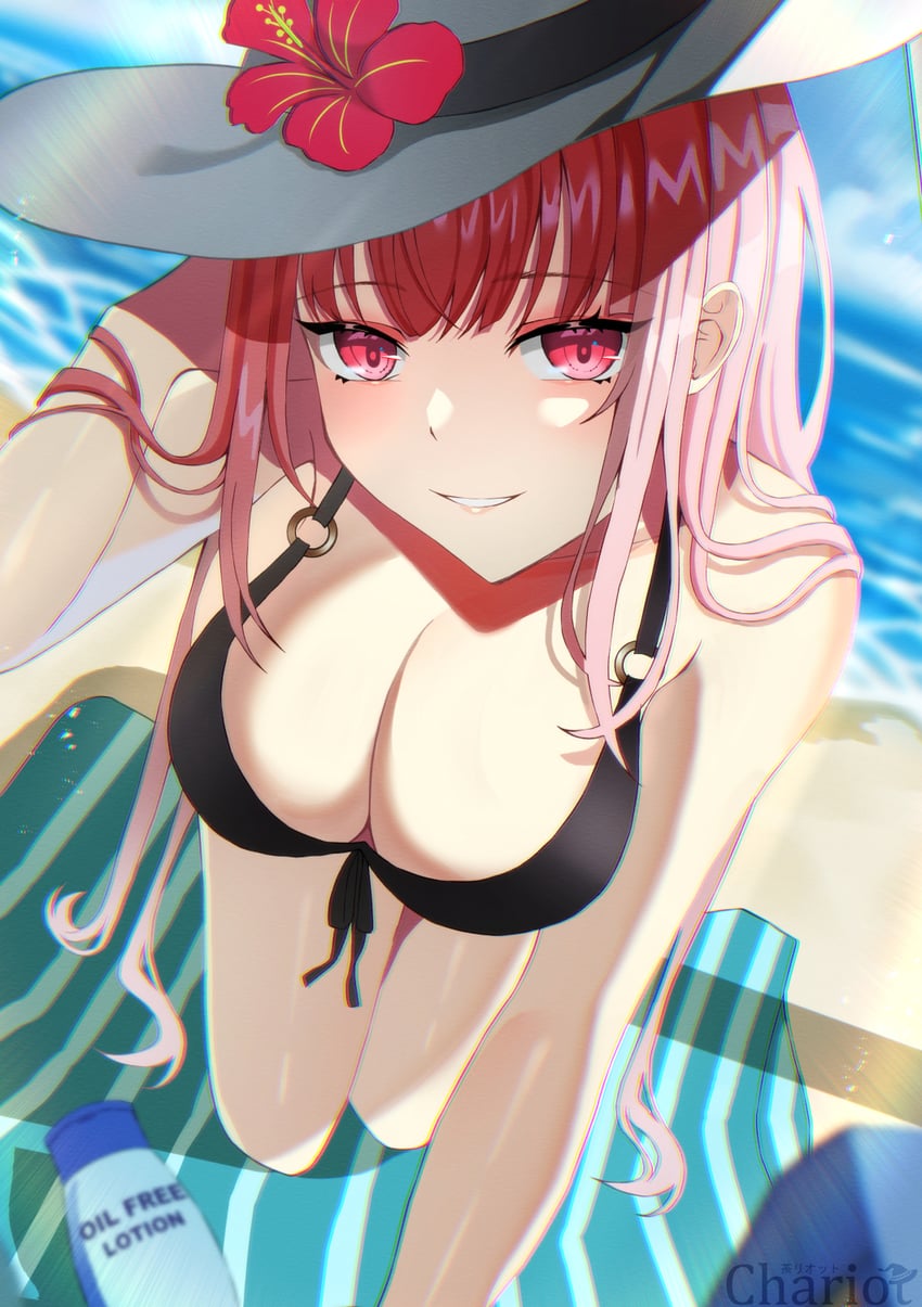 mori calliope (hololive and 1 more) drawn by chariot_(teachariot828)