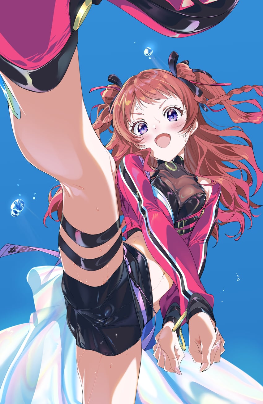 hanami saki (idolmaster and 1 more) drawn by niko_(tama)