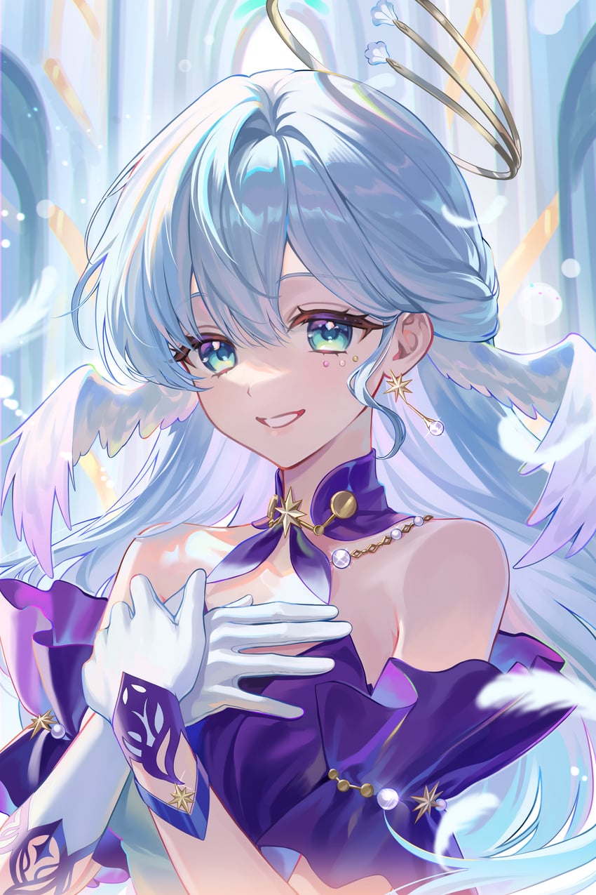 robin (honkai and 1 more) drawn by mond_sl