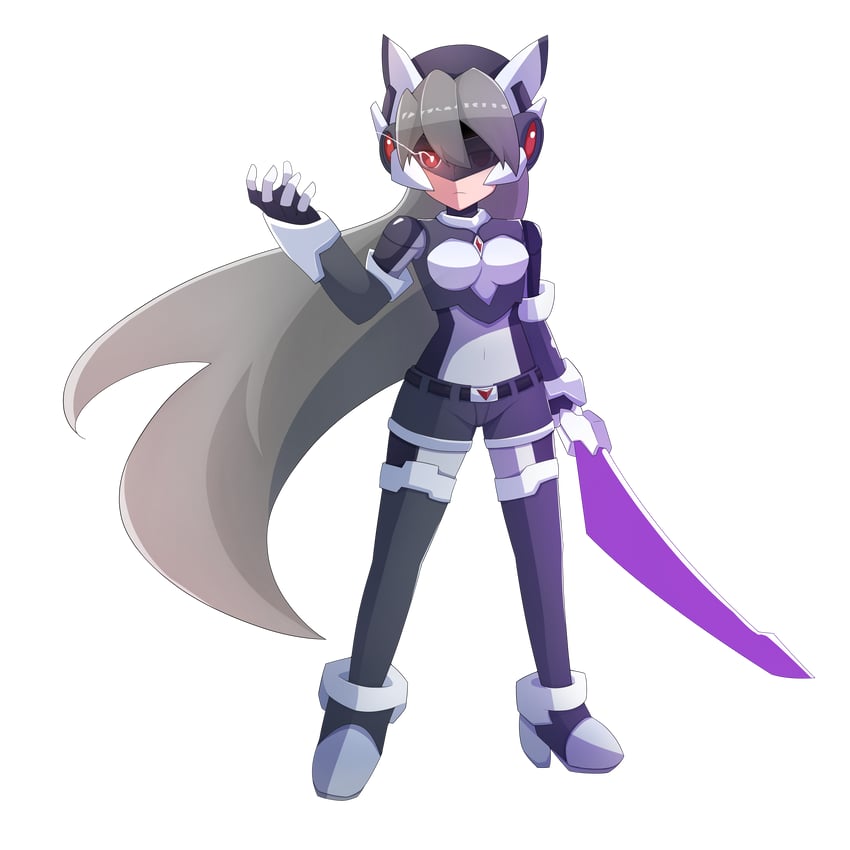 zero, ciel, model z, and black zero (mega man and 2 more) drawn by rytopen