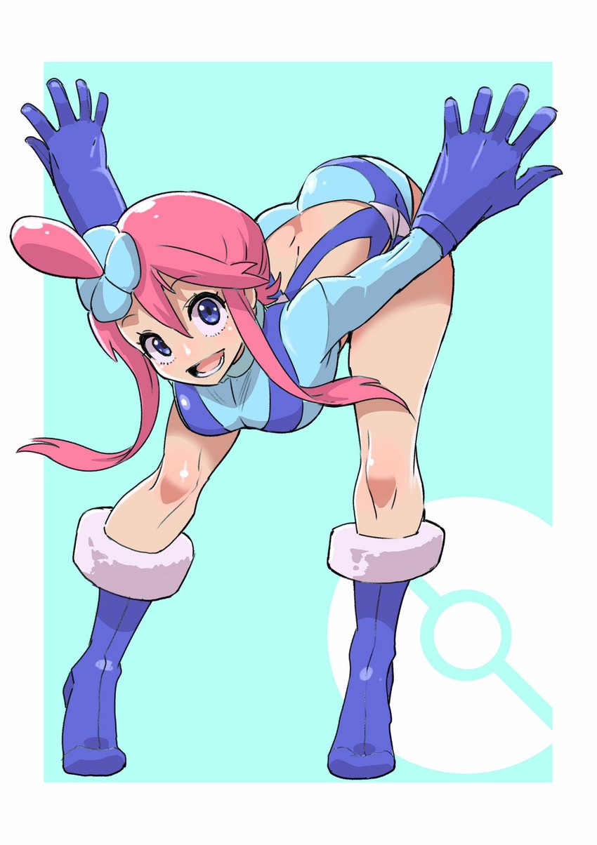 skyla (pokemon and 1 more) drawn by hirakata_masahiro