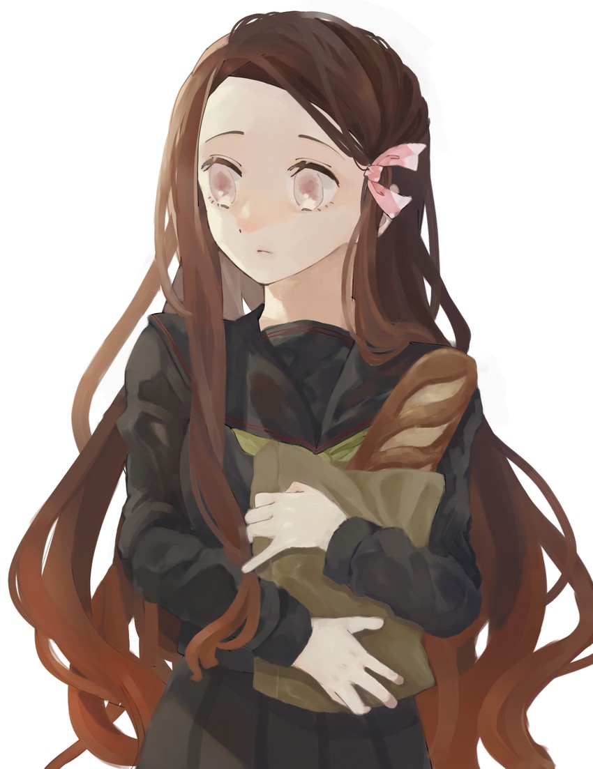 kamado nezuko (kimetsu no yaiba and 1 more) drawn by pepeti_16056