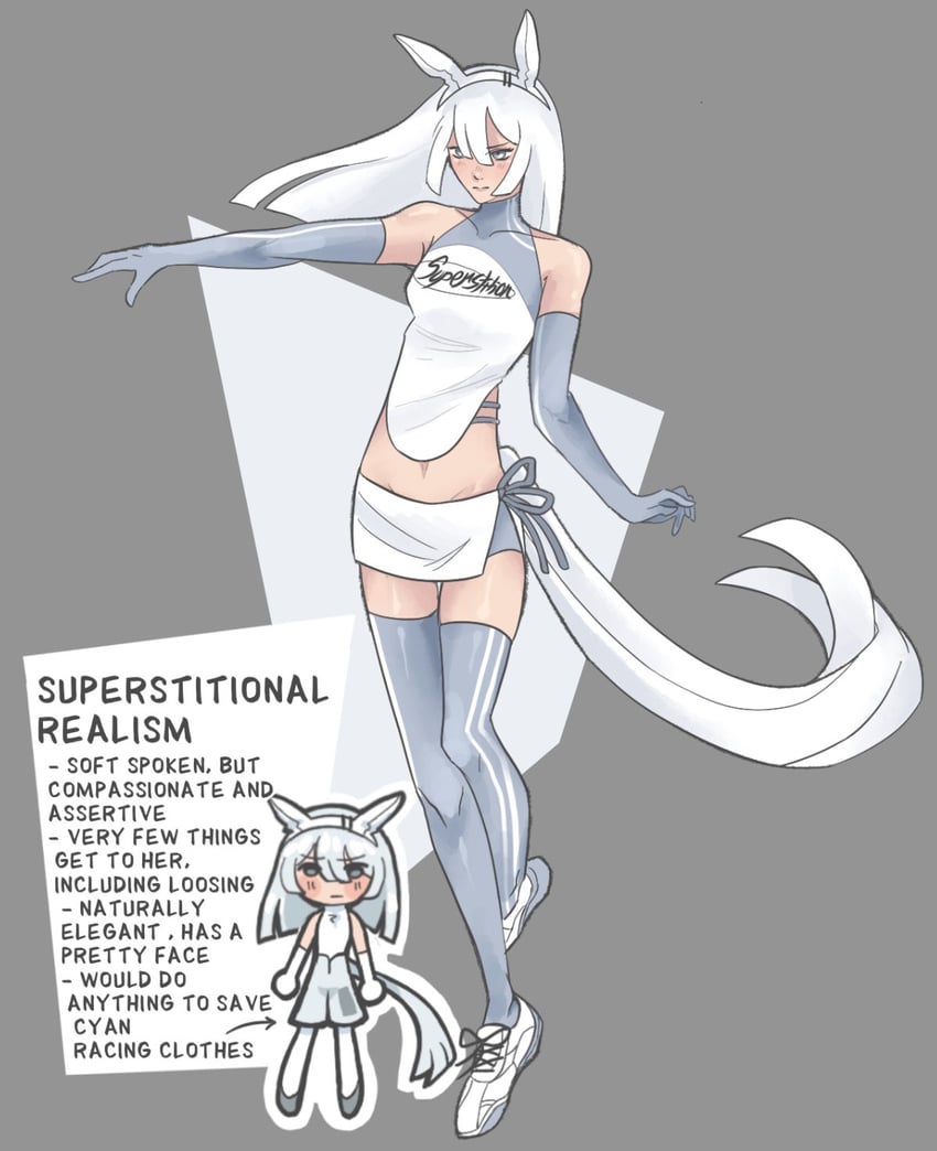 superstitional realism (horse race tests) drawn by quiet_skye
