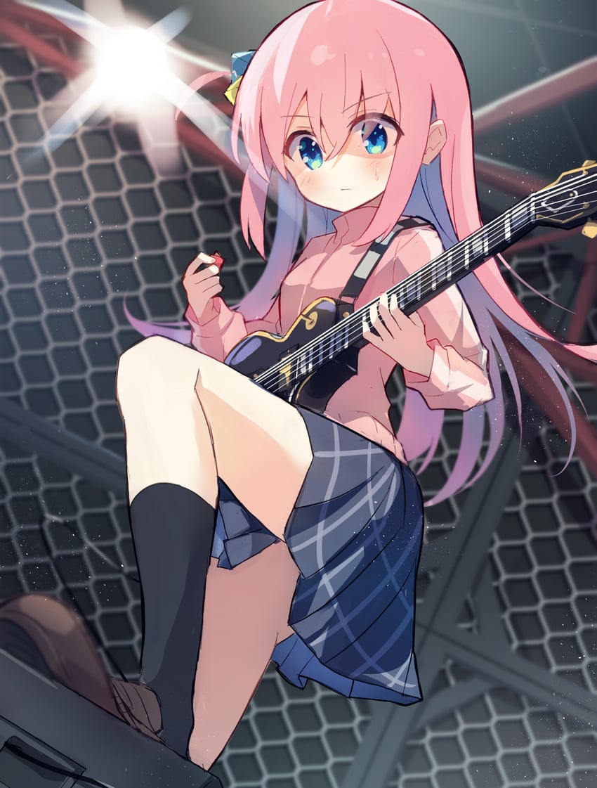 gotoh hitori (bocchi the rock!) drawn by haemori_ako