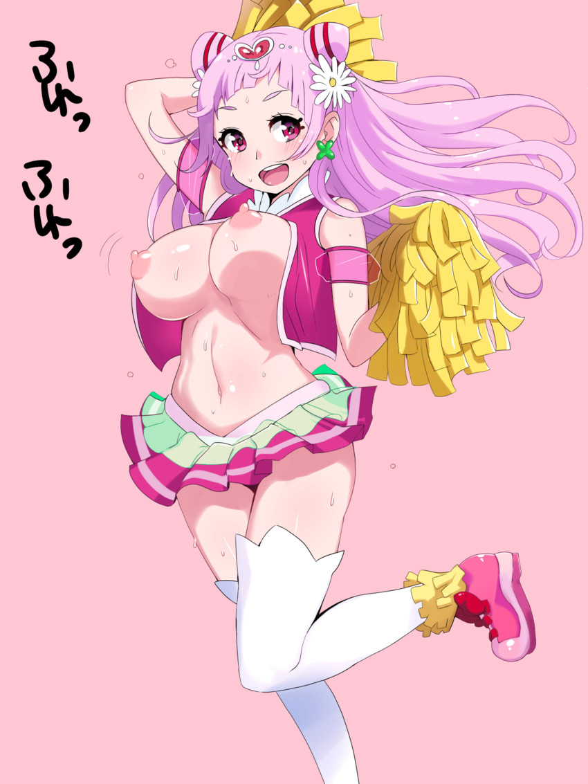 nono hana and cure yell (precure and 1 more) drawn by sweethome0099