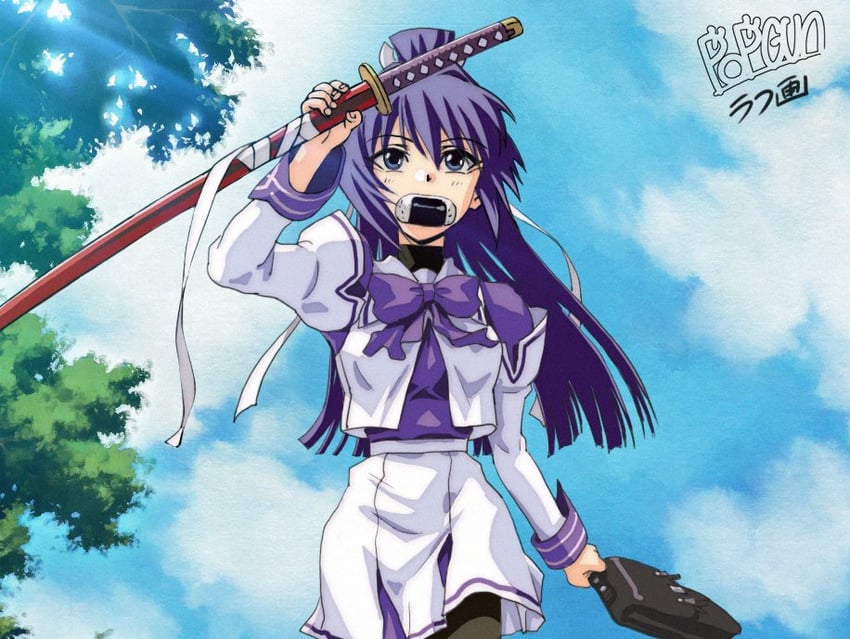 mitsurugi meiya (neon genesis evangelion and 1 more) drawn by popgun_(22882502)