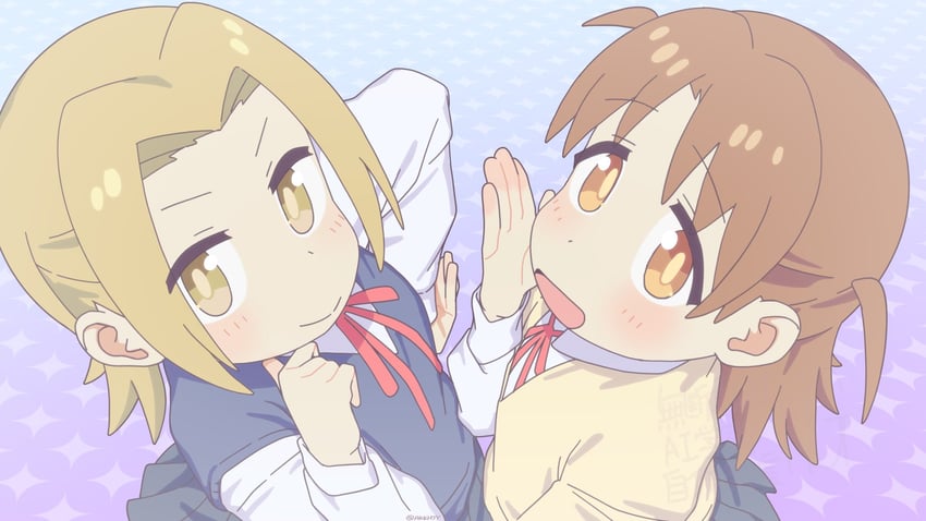 shiina minori and takada satsuki (onii-chan wa oshimai!) drawn by matado_(almukha)