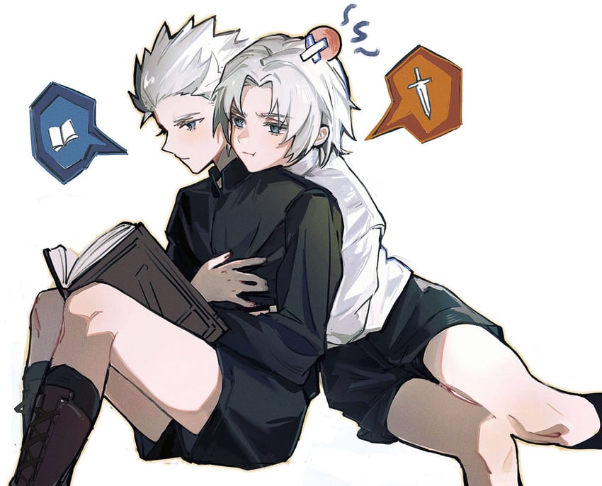 dante and vergil (devil may cry) drawn by www_(1184187582)