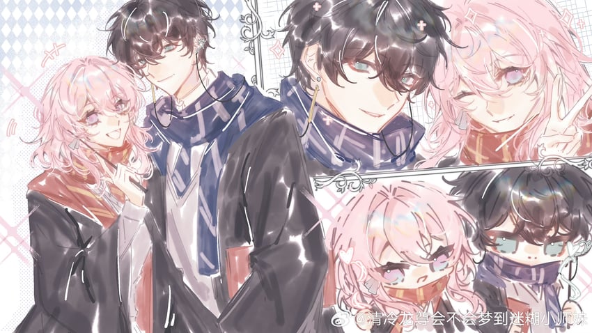 march 7th and dan heng (honkai and 2 more)