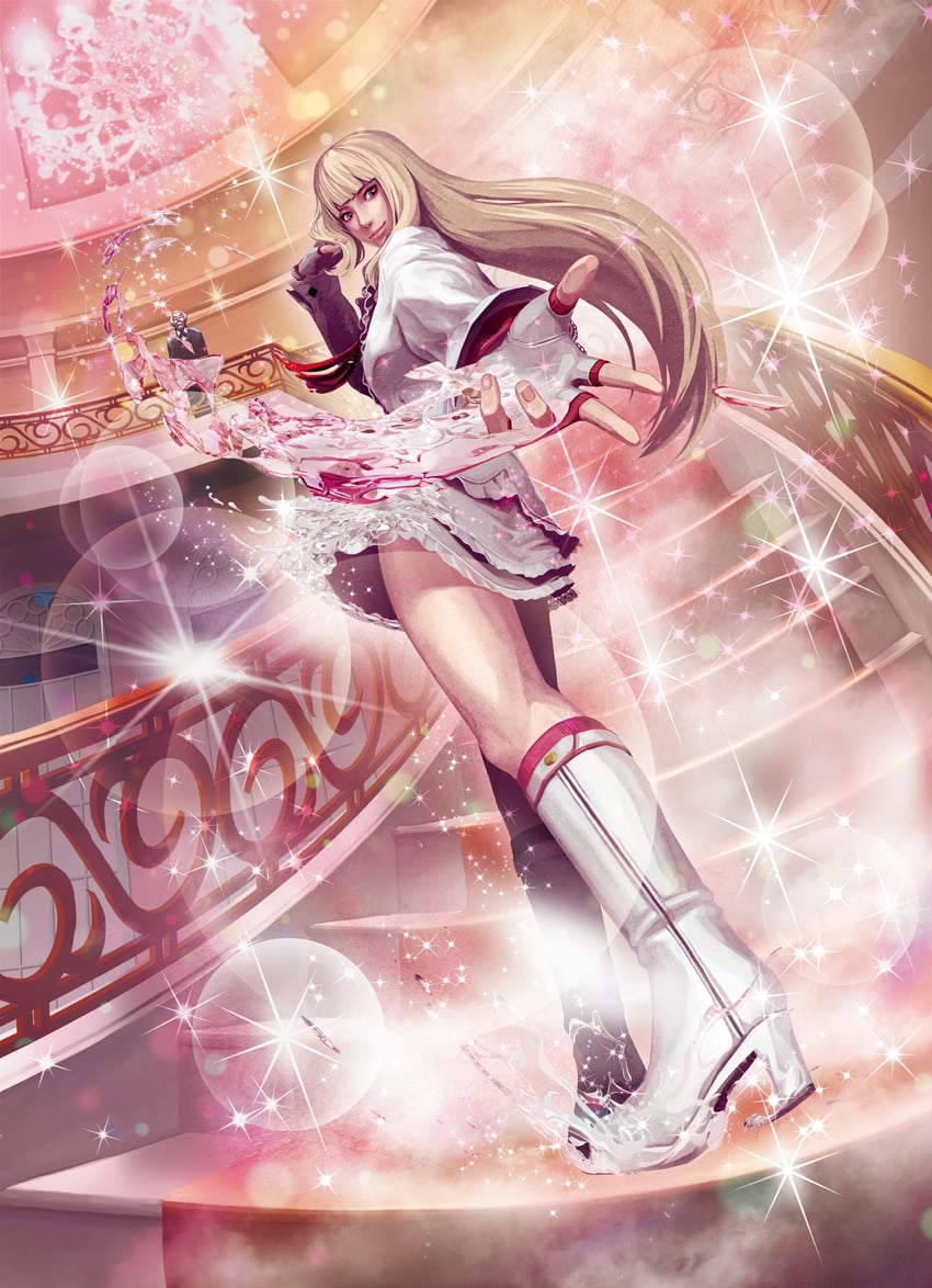 lili and sebastian (street fighter and 2 more) drawn by teshigawara_kazuma