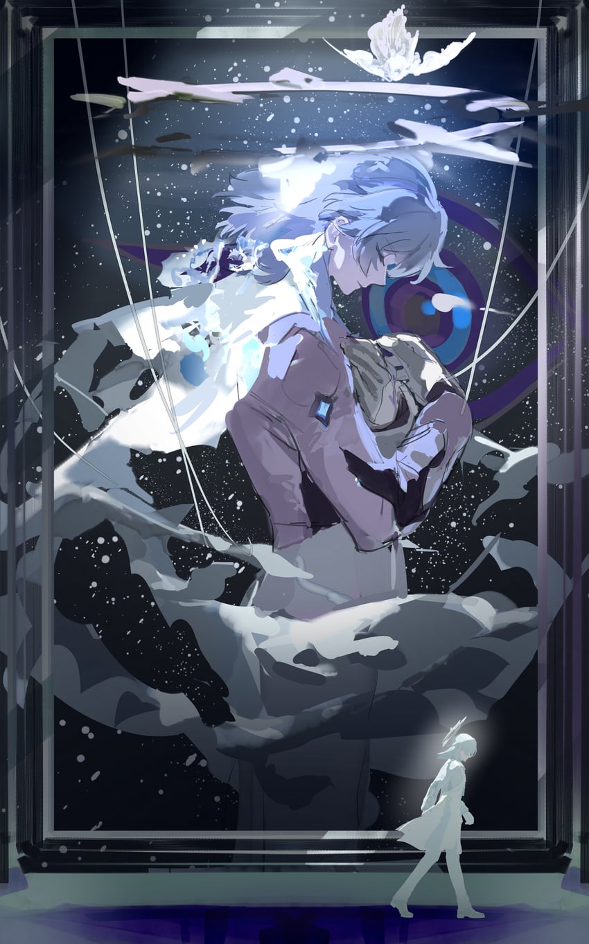 sunday and ena (honkai and 1 more) drawn by rafaelaaa