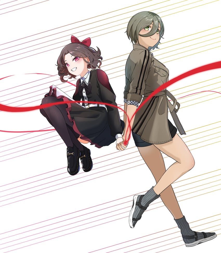 ebizuka tomo and rupa (girls band cry) drawn by sleepnya