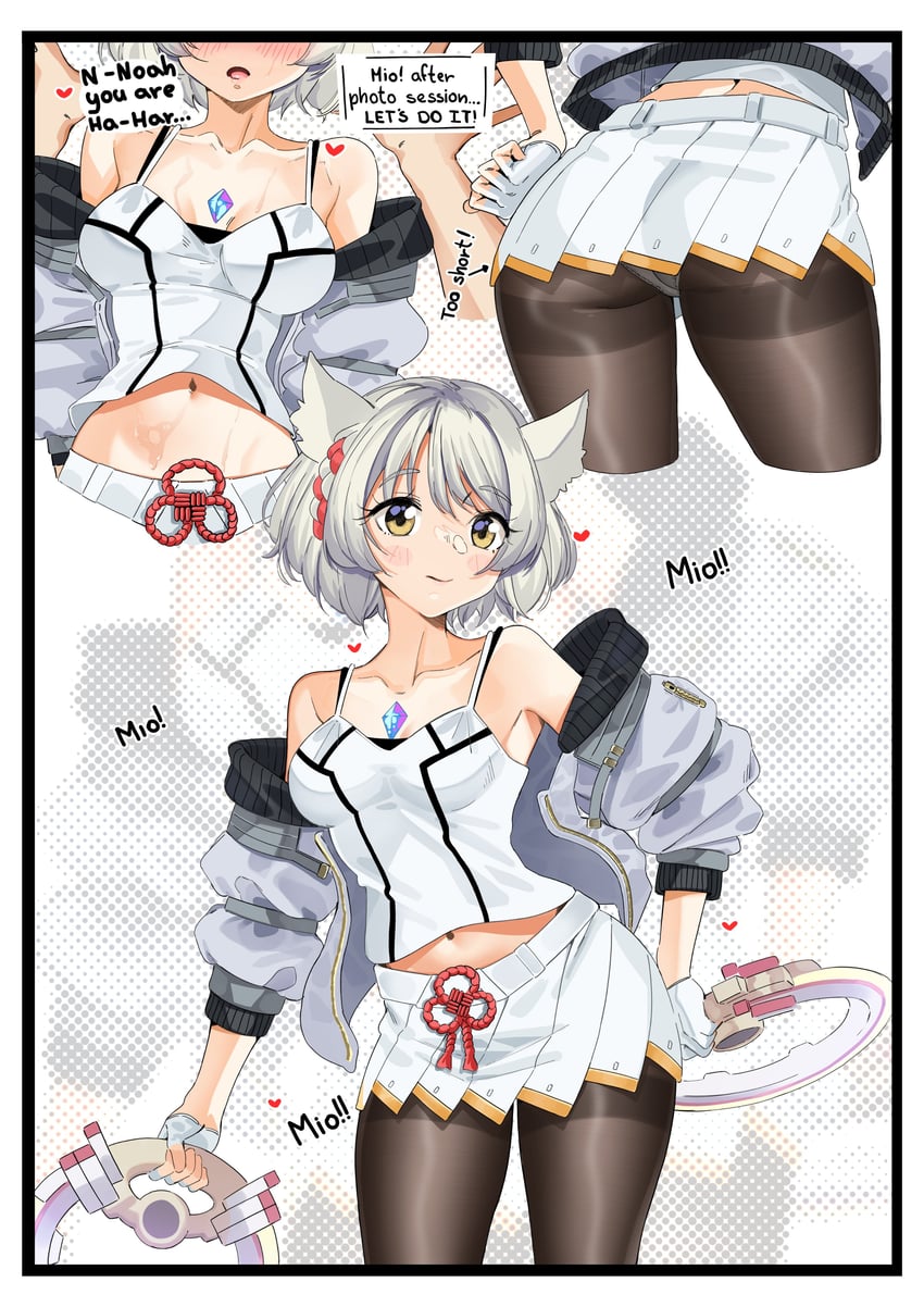 mio (xenoblade chronicles and 1 more) drawn by i_am_anddo