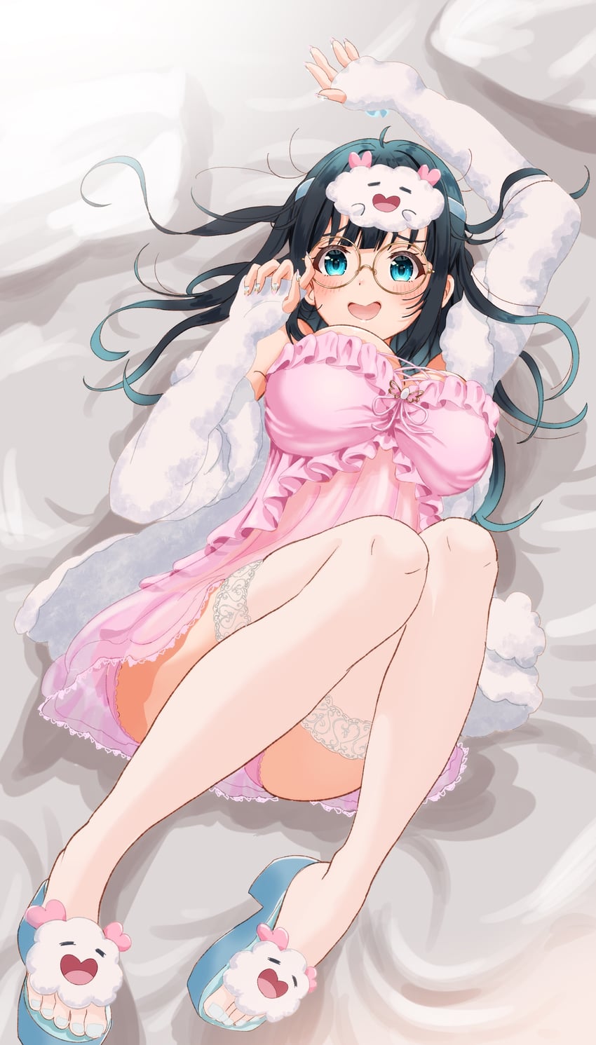 amano nene and cloudtomo (production kawaii) drawn by lingmu