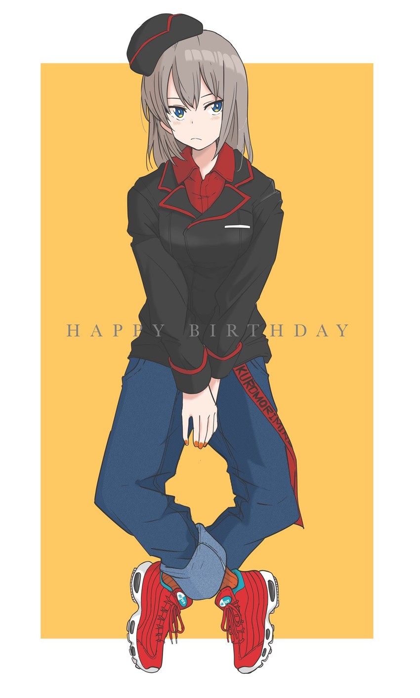 itsumi erika (girls und panzer) drawn by zono_(inokura_syuzo029)