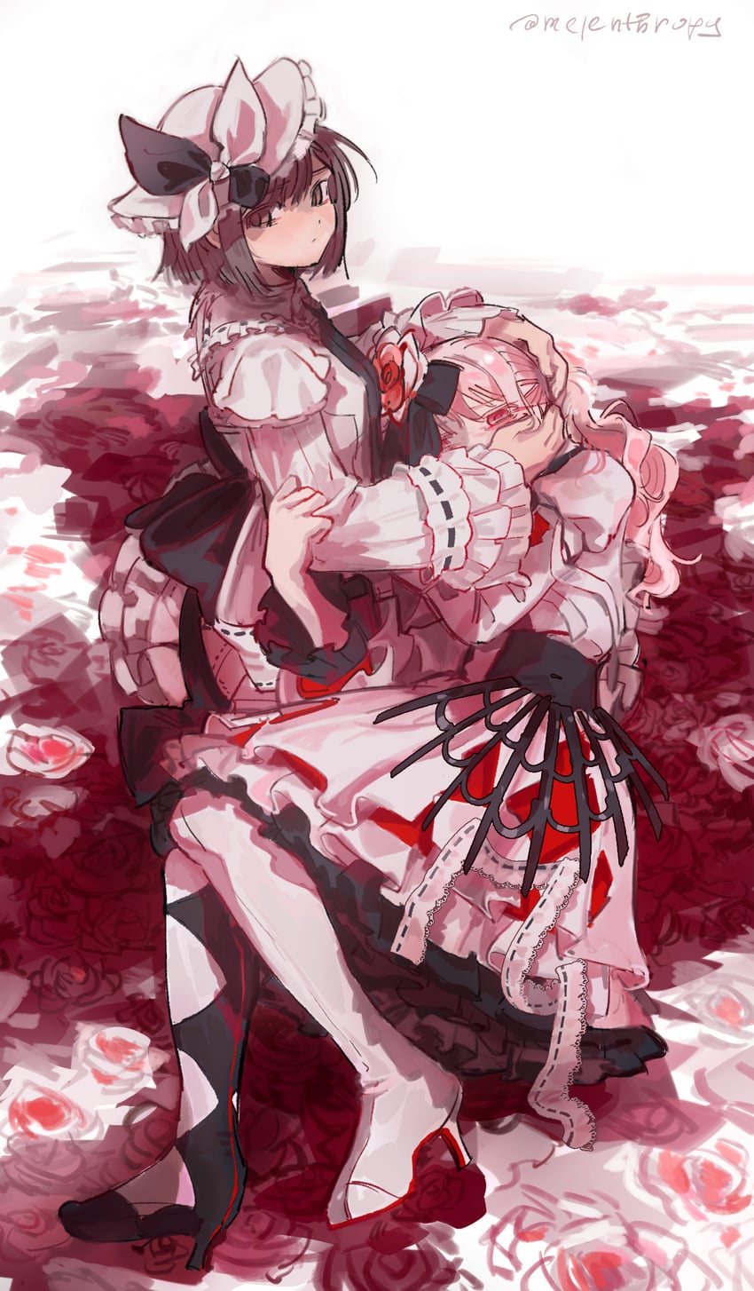 shinonome ena and akiyama mizuki (project sekai) drawn by melenthropy