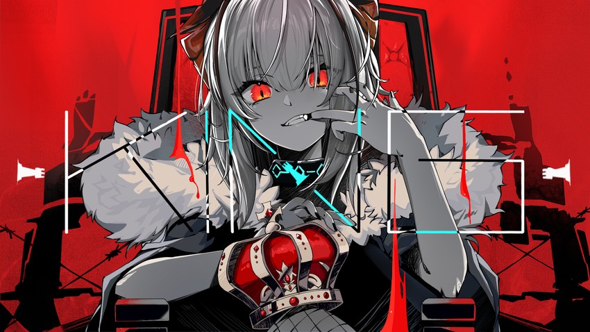 w (arknights and 1 more) drawn by di_mao_mou