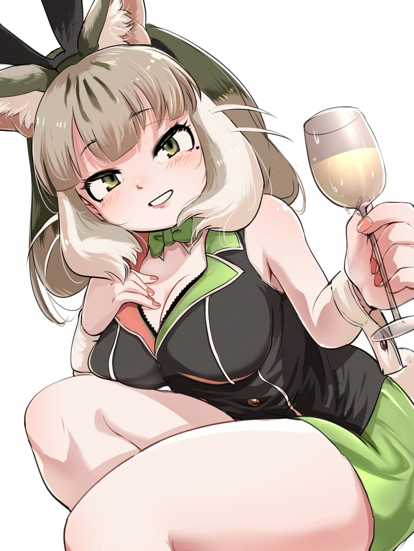 jungle cat (kemono friends and 2 more) drawn by mcgunngu