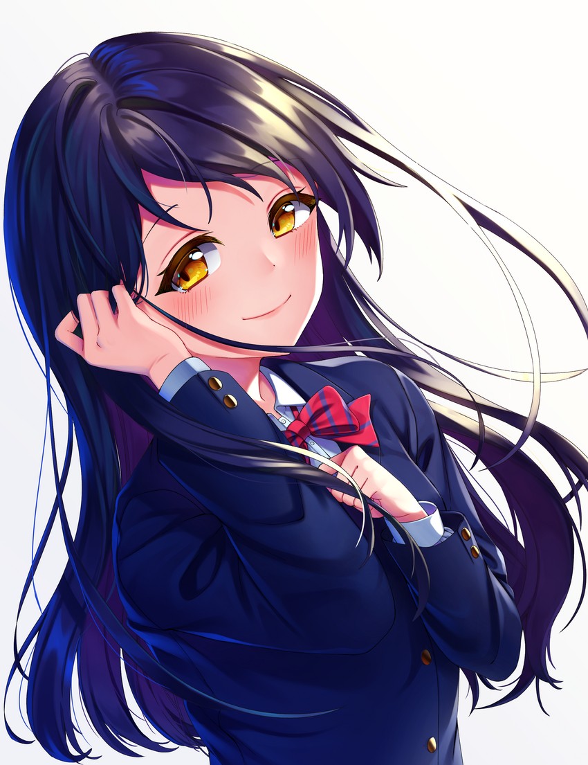 sonoda umi (love live! and 1 more) drawn by inu8neko
