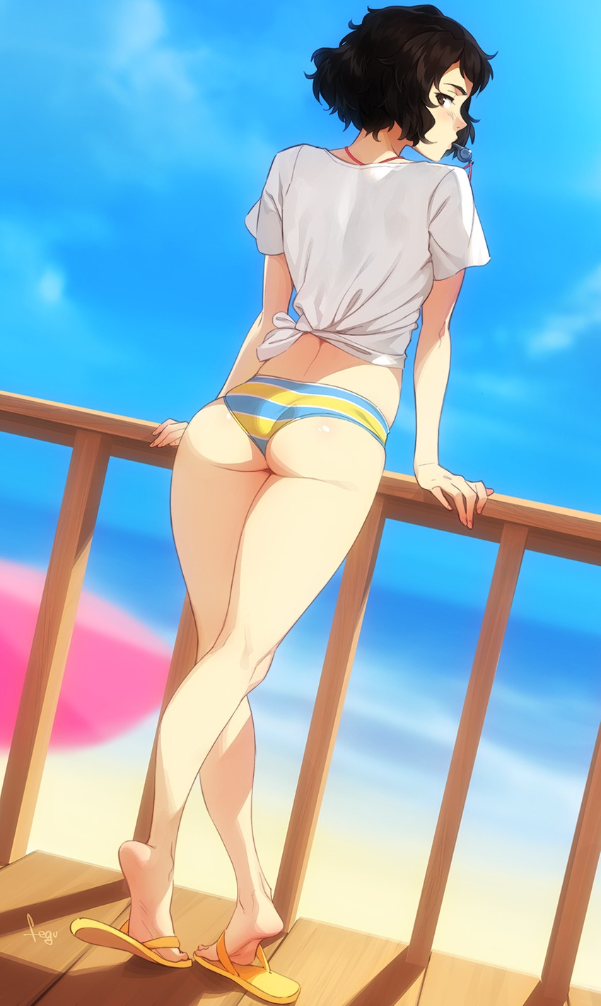 kawakami sadayo (persona and 1 more) drawn by feguimel