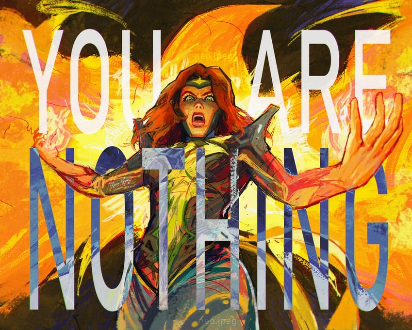 jean grey and phoenix (marvel and 2 more) drawn by neo_jpeg