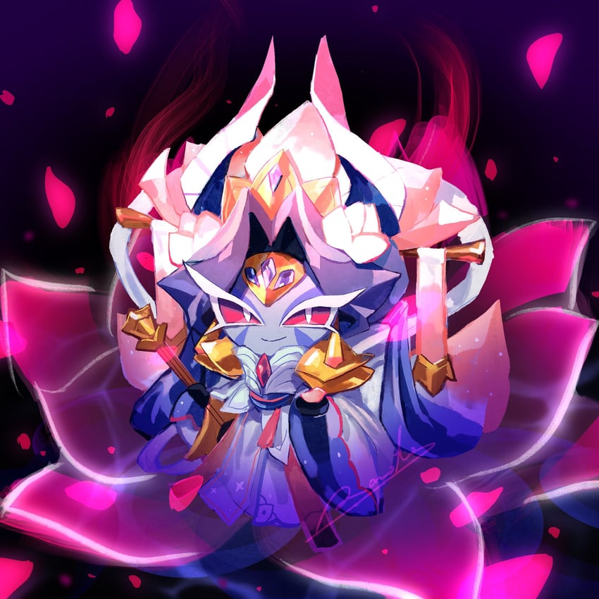 lotus dragon cookie (cookie run and 1 more) drawn by rn9j