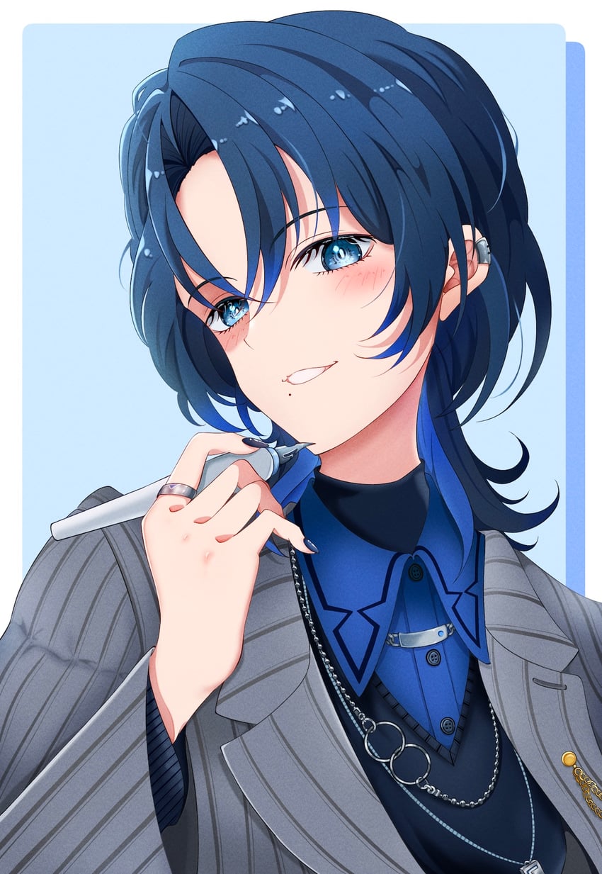 hiodoshi ao (hololive and 1 more) drawn by kentotto