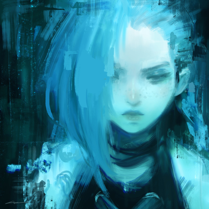 jinx and arcane jinx (league of legends and 1 more) drawn by alex_chow