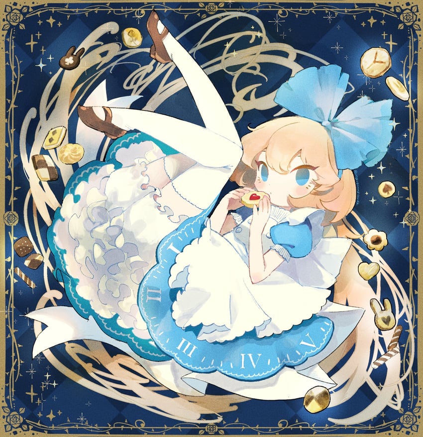 alice (alice's adventures in wonderland) drawn by ao_o81