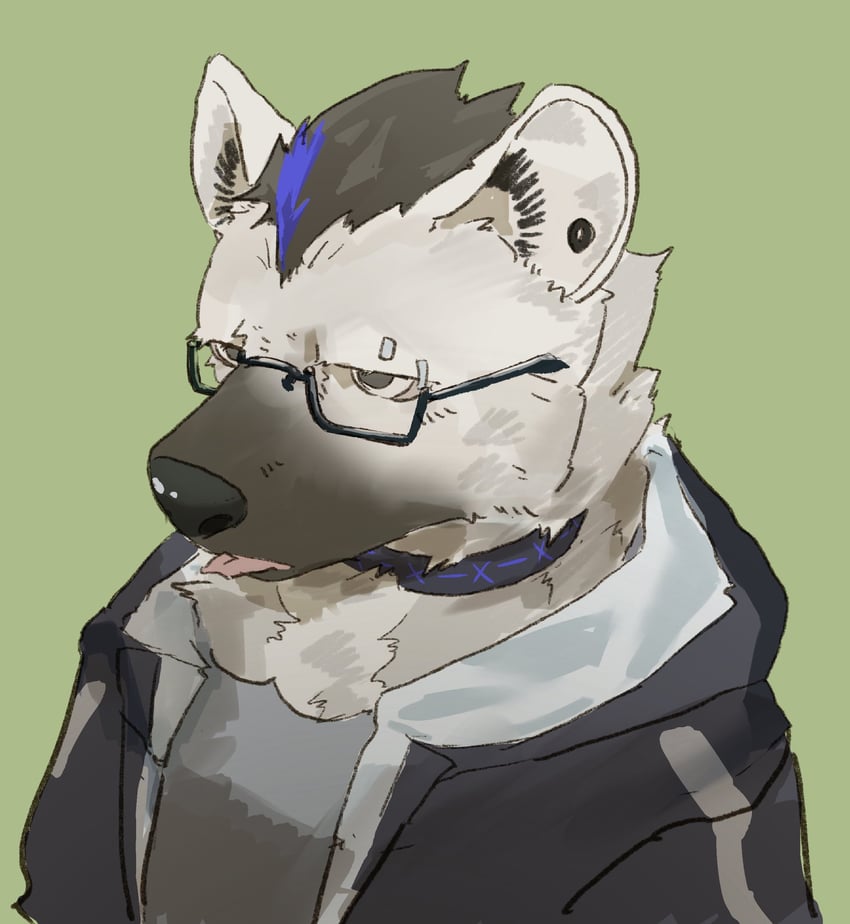 spot (arknights) drawn by w_a_t_e_r_b_e_d