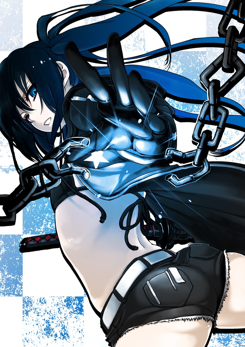 black rock shooter (black rock shooter) drawn by azuma_sawayoshi