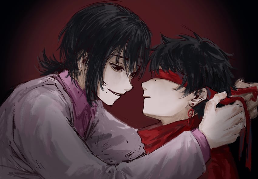 li yuting and mo chengwei (touqi guaitan) drawn by shichuan