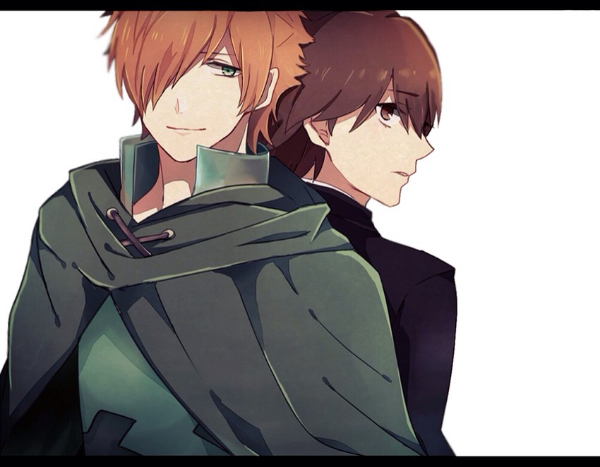 robin hood and kishinami hakuno (fate and 2 more) drawn by takimiho