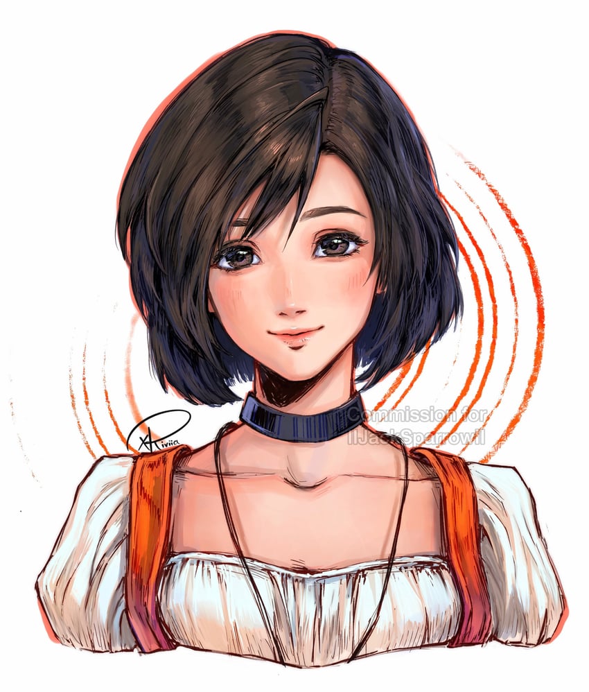 garnet til alexandros xvii (final fantasy and 1 more) drawn by kuroiitulip