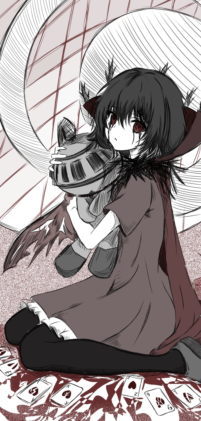 grimm and lorina (black souls and 1 more) drawn by user_ajkx8745