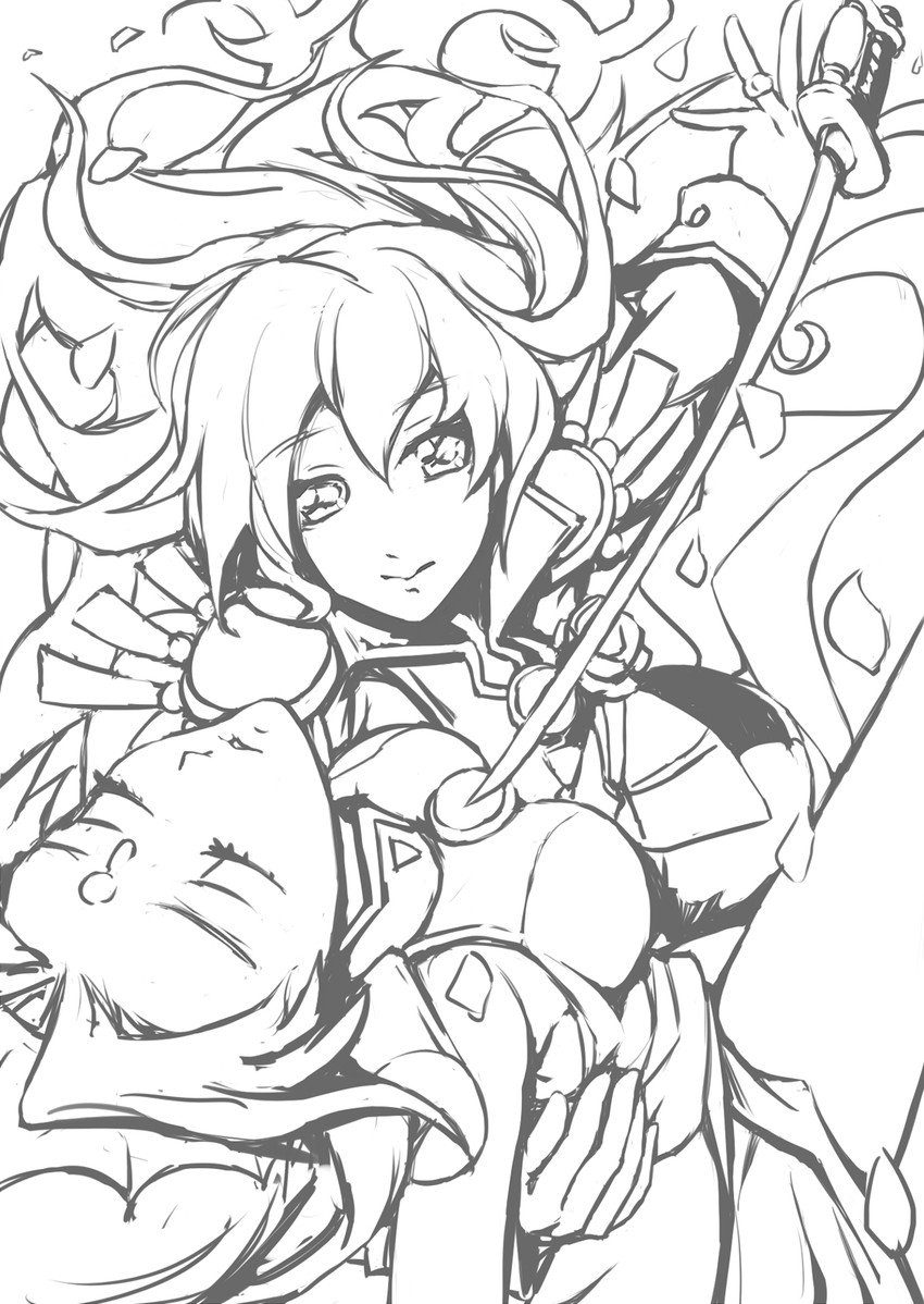 tenjou utena and himemiya anthy (shoujo kakumei utena and 1 more) drawn by weien