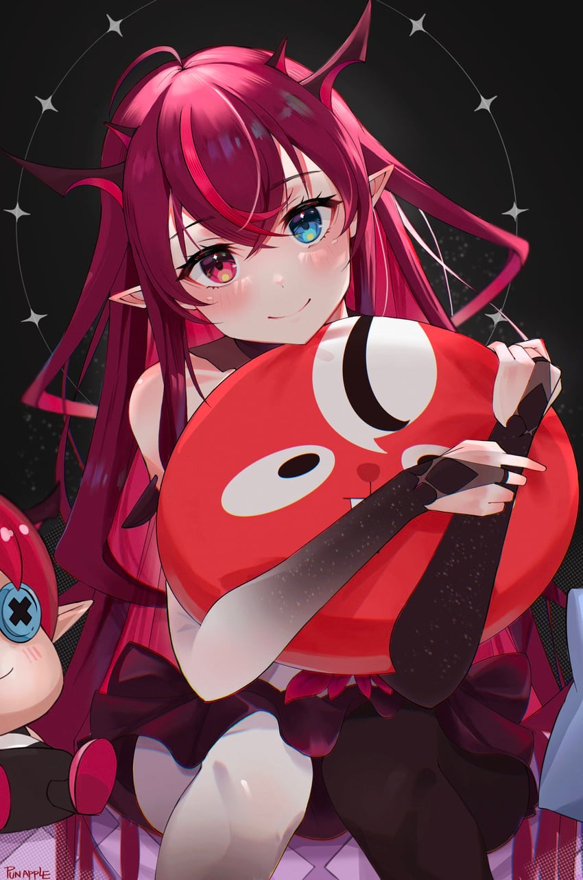 hakos baelz, irys, halloween baelz, and dollrys (hololive and 1 more) drawn by punapple