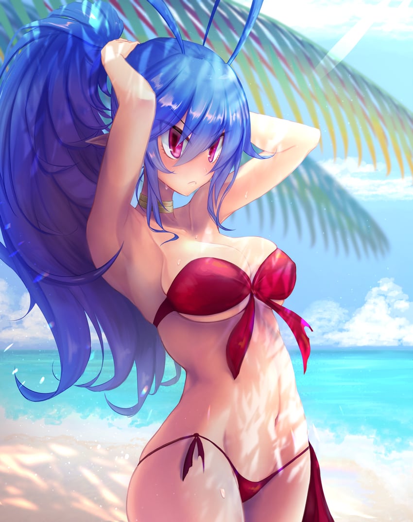 laharl and laharl-chan (disgaea and 1 more) drawn by pondack