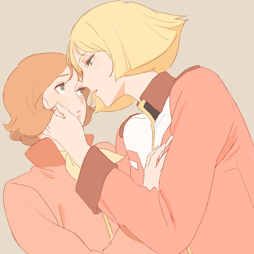 sayla mass and fraw bow (gundam and 1 more) drawn by 55bata6rou