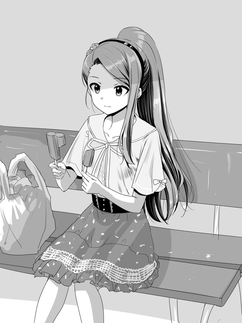 minase iori (idolmaster and 2 more) drawn by matcha_kingyo