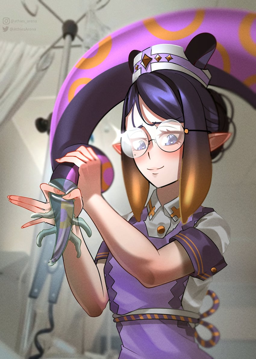 ninomae ina'nis (hololive and 1 more) drawn by athies