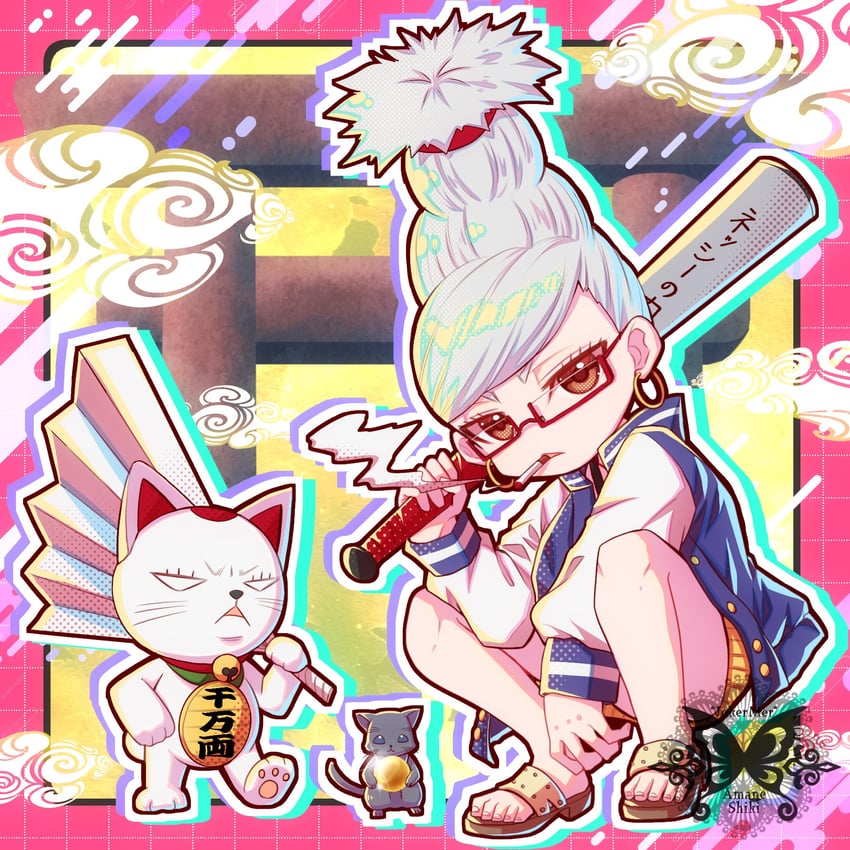 turbo granny and ayase seiko (dandadan) drawn by shion-1115