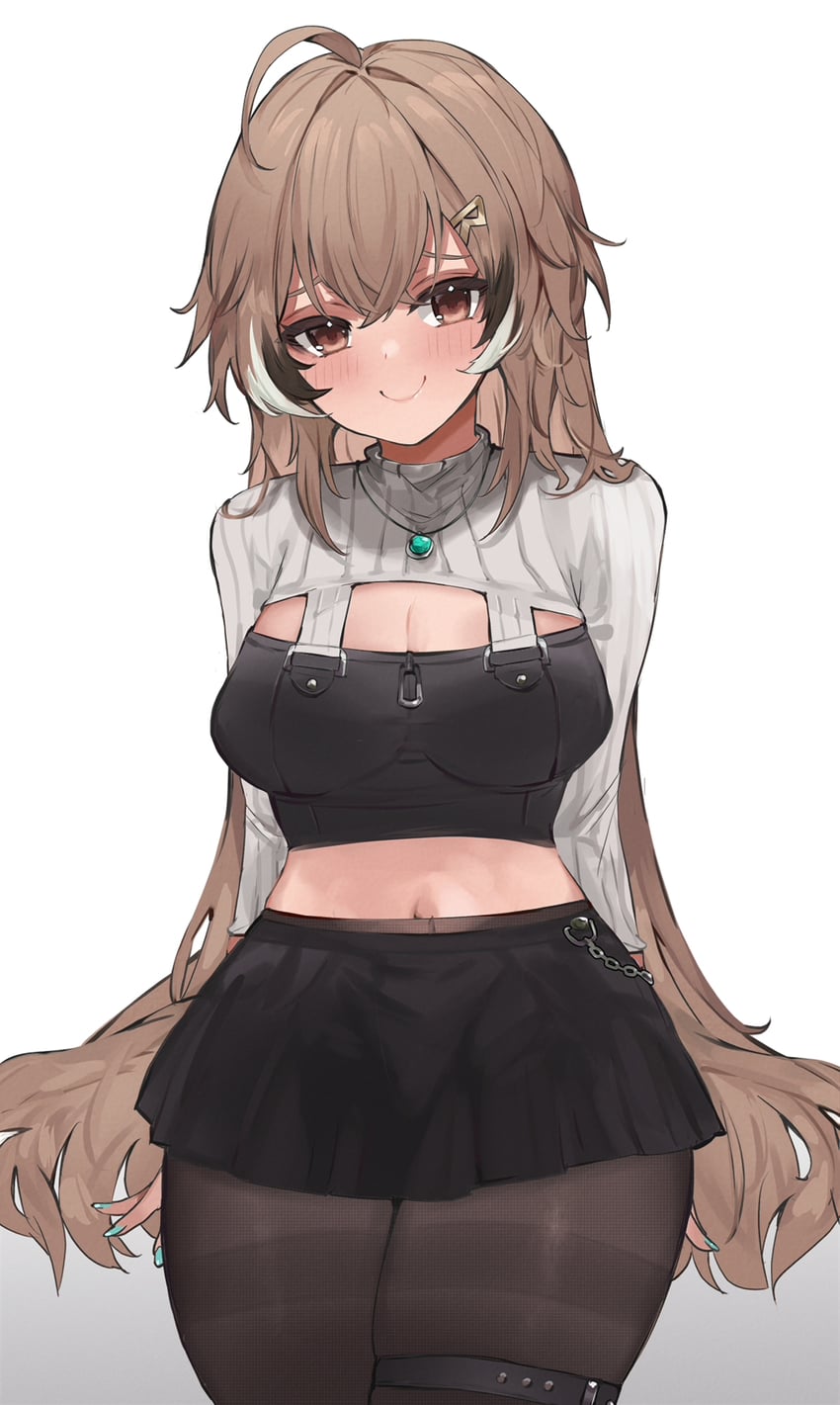 nanashi mumei (hololive and 1 more) drawn by appleseed_(appleseed_art)