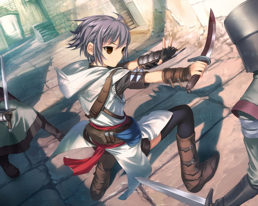 altair ibn la-ahad (assassin's creed) drawn by uni_(plastic_girl)