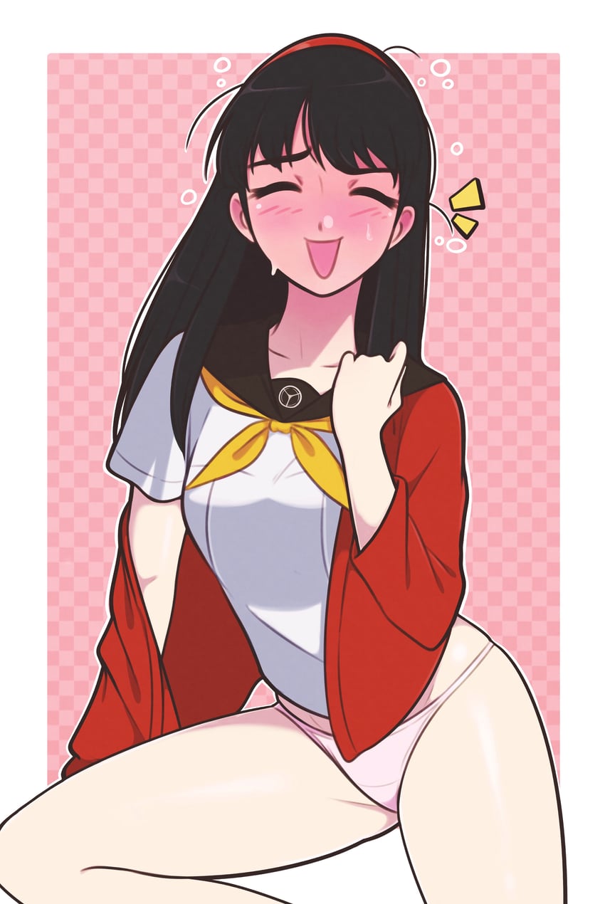 amagi yukiko (persona and 1 more) drawn by jeff_miga