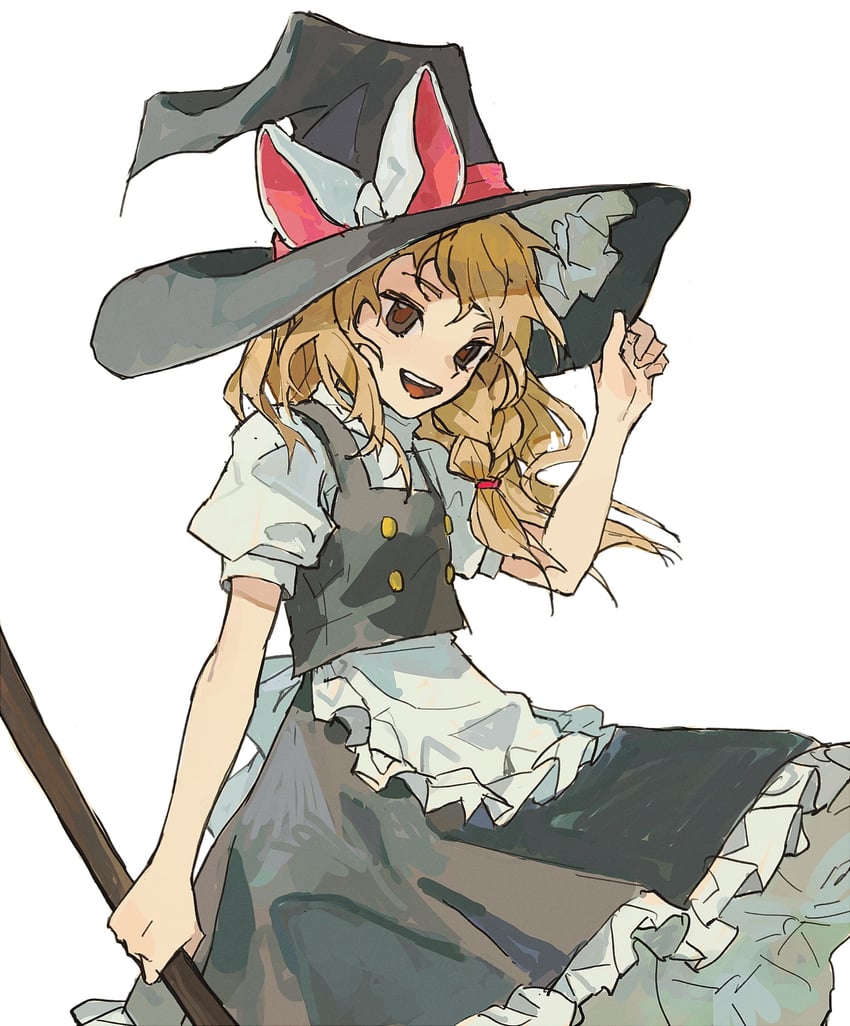 kirisame marisa (touhou and 1 more) drawn by miko_(15476997)