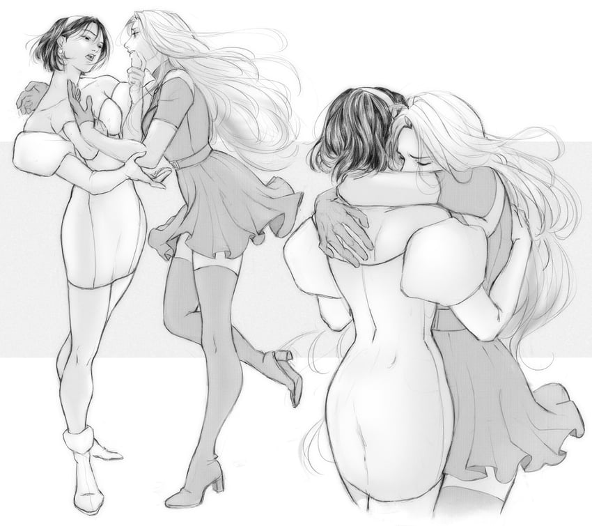 sua and mizi (alien stage) drawn by dorothy_wei